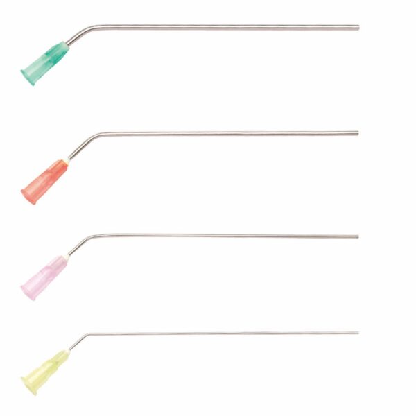 80mm Angled Aspiration Cannulas