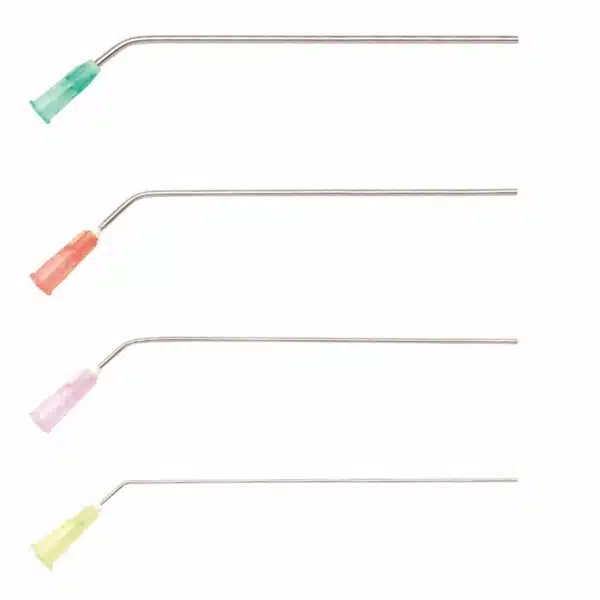 80mm Angled Aspiration Cannulas