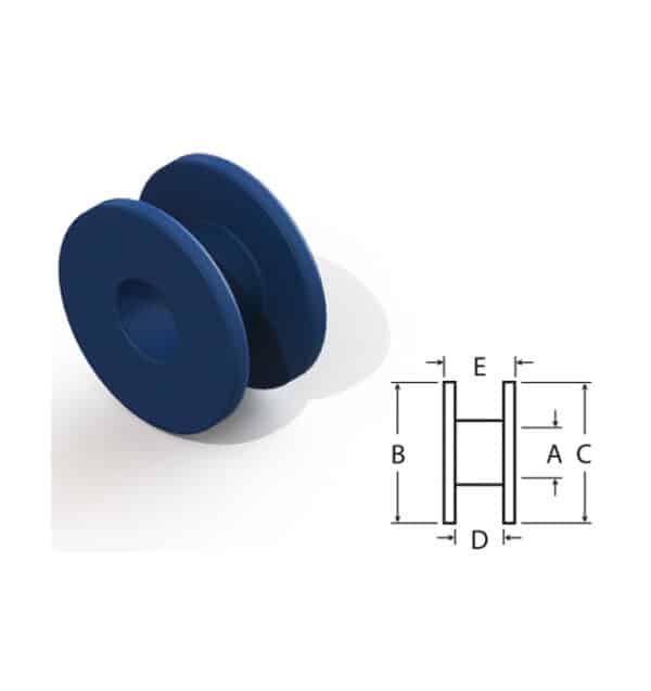 Reuter Bobbin without Holes