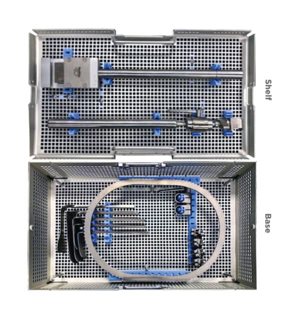 InstruSafe® Custom Configured Bookwalter® Retractor Tray Example