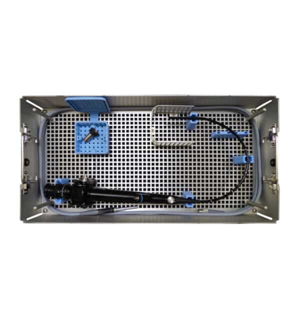 InstruSafe® Custom Configured Flexible Scope Tray Example