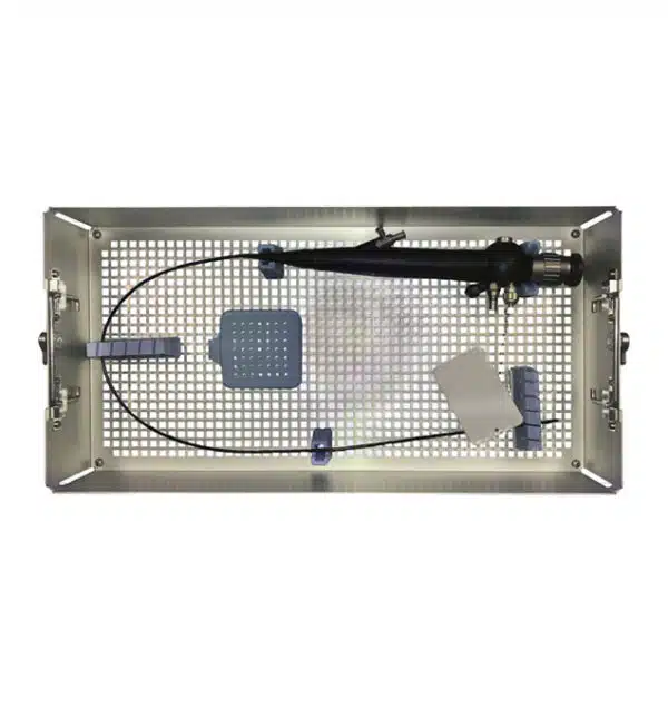 InstruSafe® Custom Configured Flexible Ureteroscope Tray Example