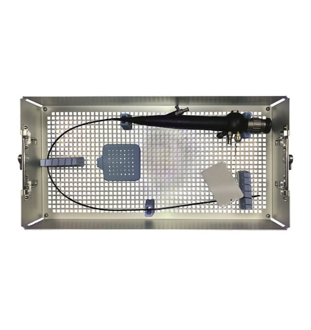 InstruSafe® Custom Configured Flexible Ureteroscope Tray Example